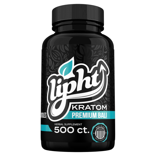 Lipht Kratom Capsules 500ct