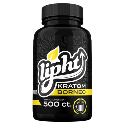 Lipht Kratom Capsules 500ct