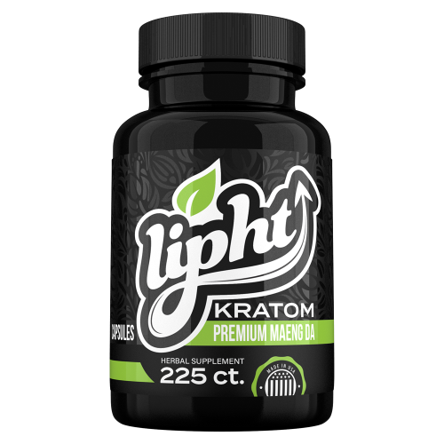 Lipht Kratom Capsules 225ct