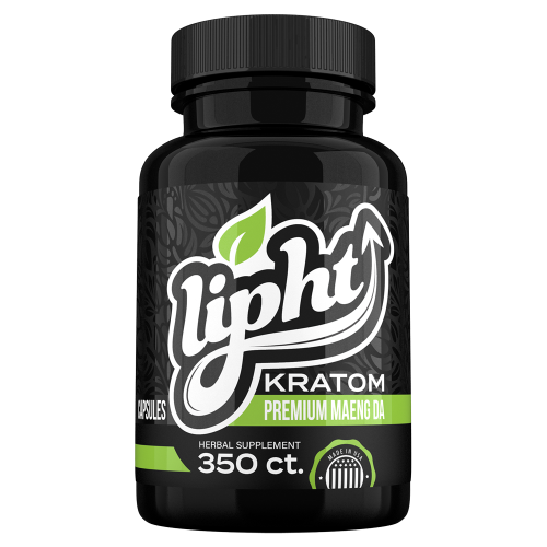 Lipht Kratom Capsules 350ct