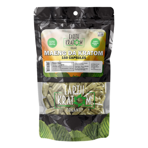 Earth Kratom Capsules 150ct