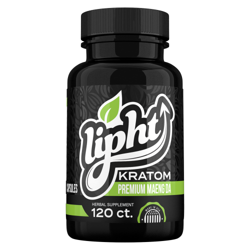 Lipht Kratom Capsules 120ct