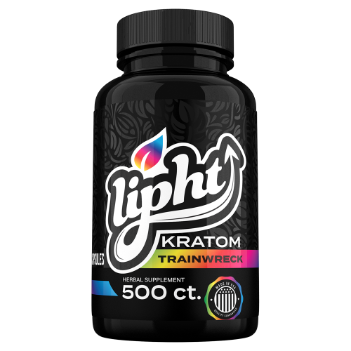 Lipht Kratom Capsules 500ct